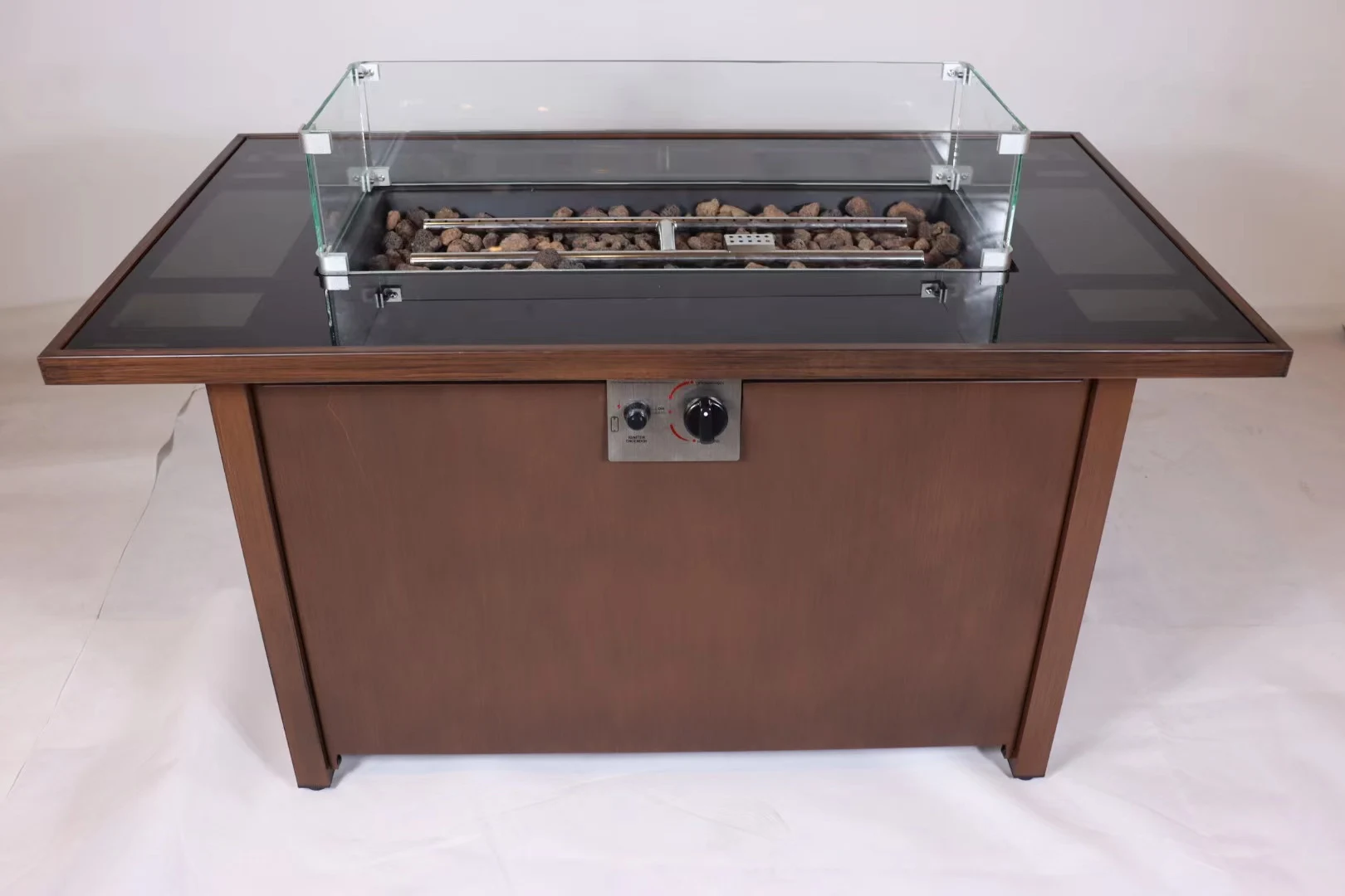 28 Inches Outdoor Fire Pit Backyard Gas Fire Pit Outdoor Gas Fire Place