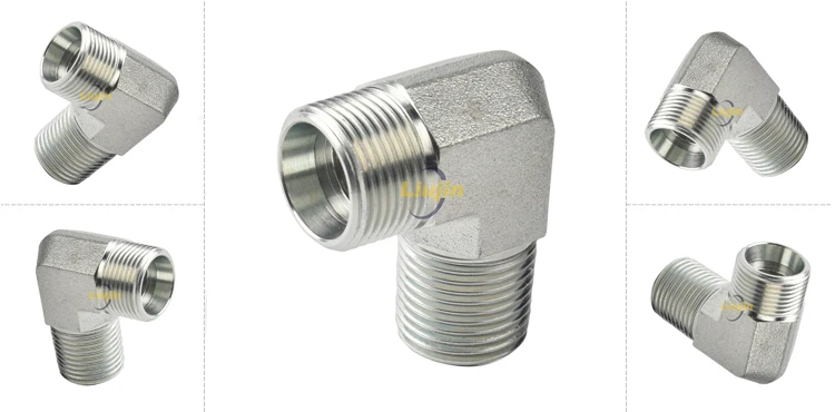 Pipe adapters factory direct supply hydraulic fittings nipple