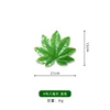 Light-colored no4 octagonal leaf