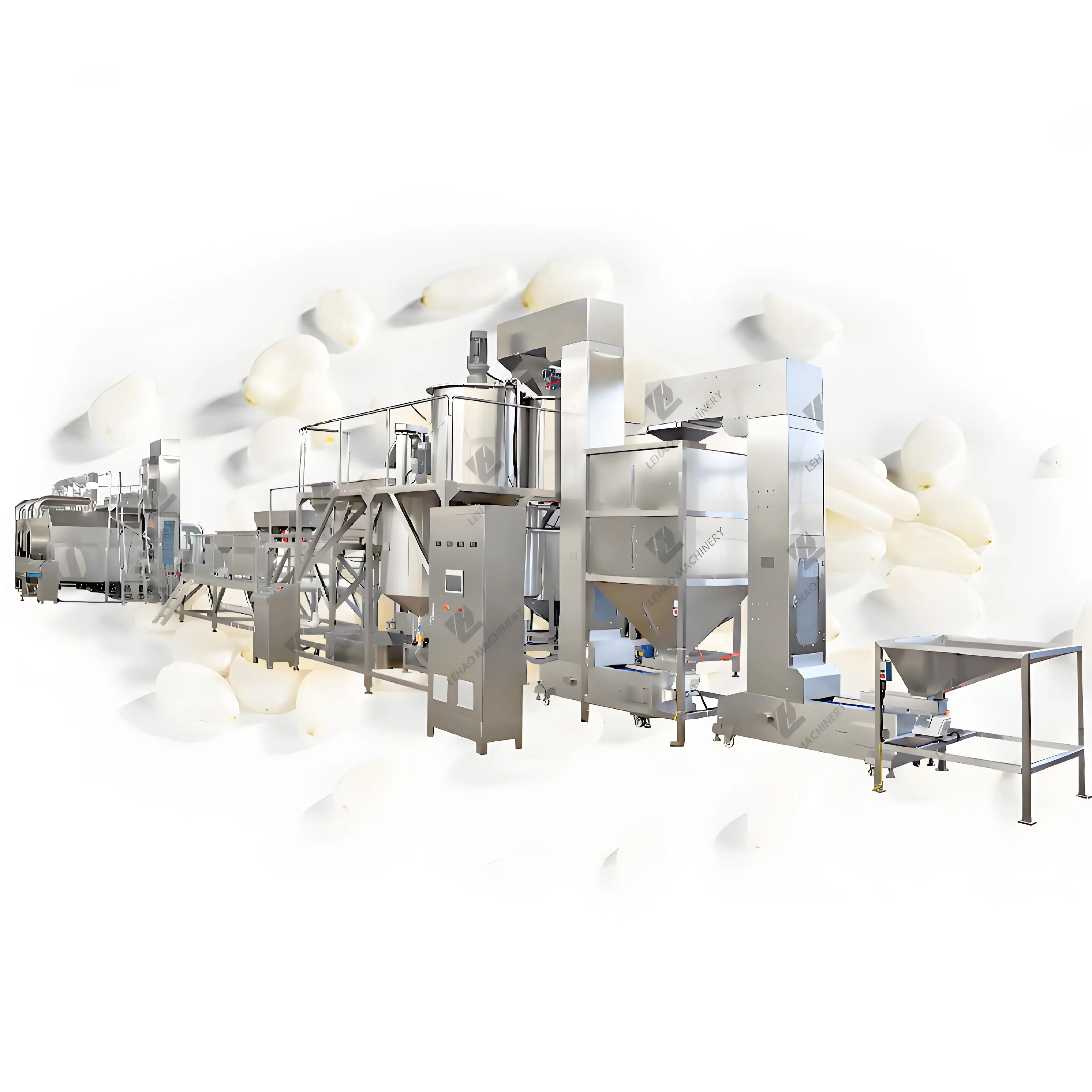 Factory Professional Nut Shell Peeler Skin Removing Cleaning Hulling Roasting Production Line Sesame Seeds Peeling Machine