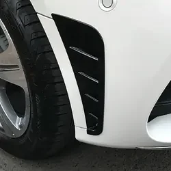 Front Lip Diffuser Spoiler Air Intake Vents Bodykit for Mercedes C Class W205 C205 S205 Facelift AMG-Line 2019+