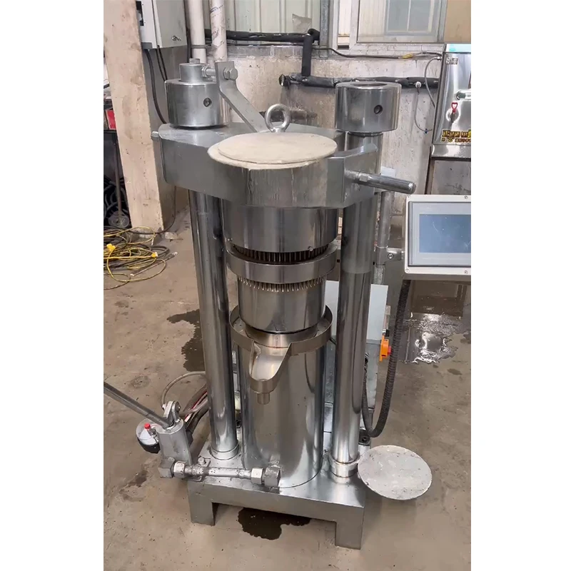 Automatic Hydraulic PLC Control Avocado Sesame Peanut Sunflower Seeds Oil Press Machine
