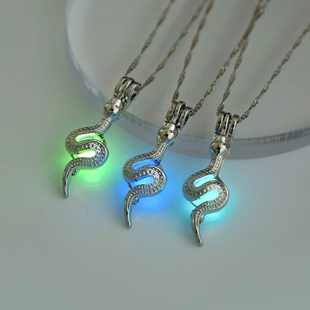 Glow In The Dark Butterfly Necklace 