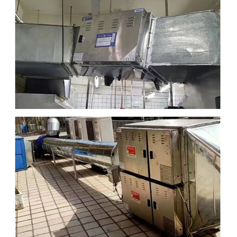Low Cost Efficient Esp Electrostatic Precipitator for Commercial Kitchen Smoke Exhaust