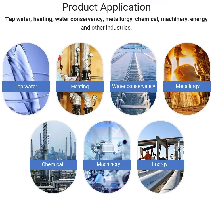 6 Size 2 3 4 6 8 10 Inch Waste Water Flowmeter Electromagneitc Flow Meter Magnetic Flow Meter