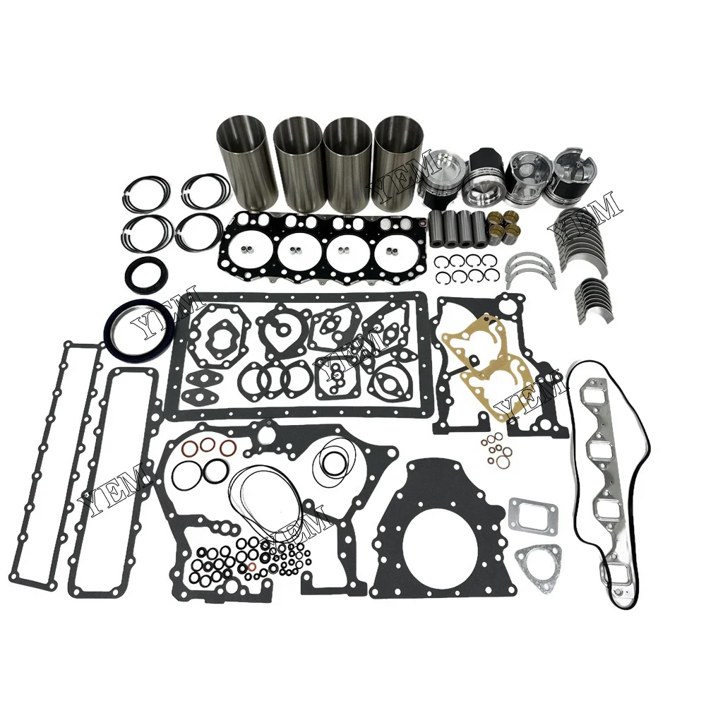 D04FD Cylinder Liner and Gasket Kit With Bearing Set for Mitsubishi Construction Machinery Universal Engine Parts