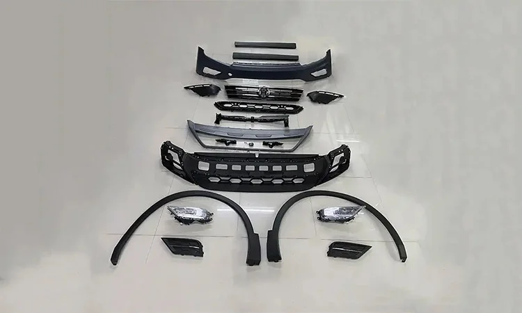 product car spare parts bumper part car front bumper assembly high quality car front bumper kit for vw tiguan l 2017-5