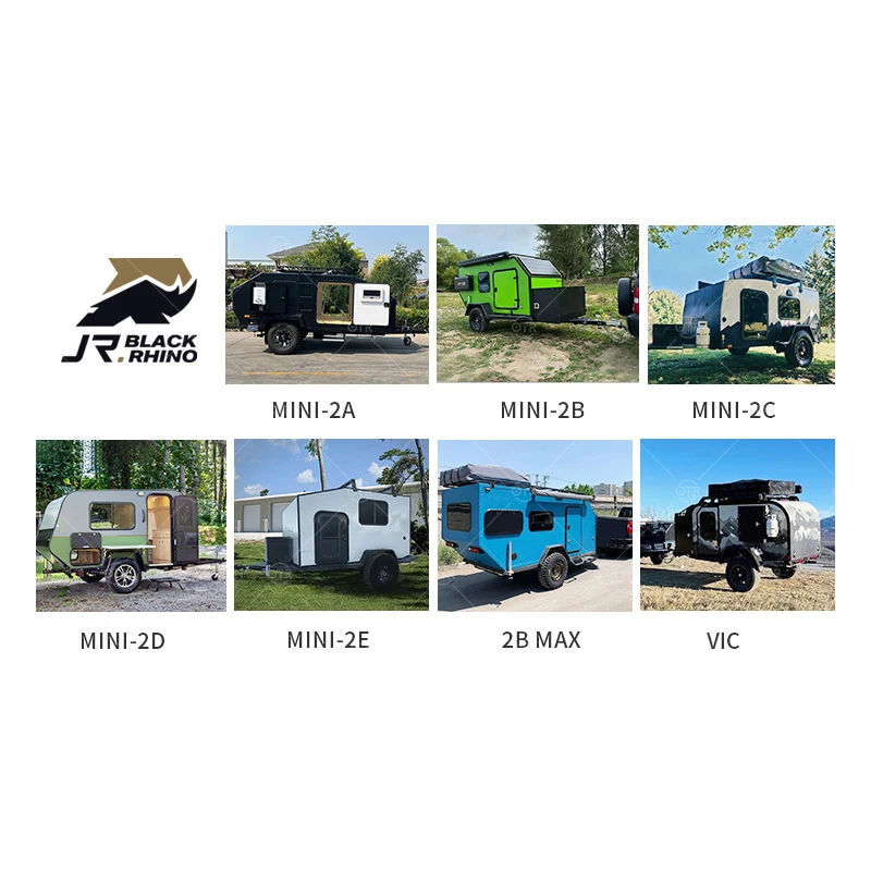 Eco-Friendly Lightweight Off-Road Motorcycle Camper Trailer ODM