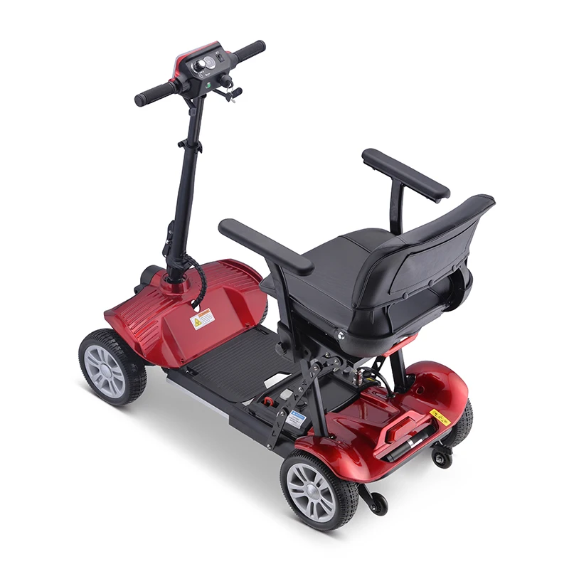 250w Powerful All Terrain Electric Mobility Scooter Lithium Battery Removable 4 Wheel Mobility