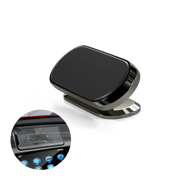 Mini Magnetic Car Mount Phone Holder 360 Adjustable Dashboard Magnetic Mount Bracket In Car Magnetic Phone Holder