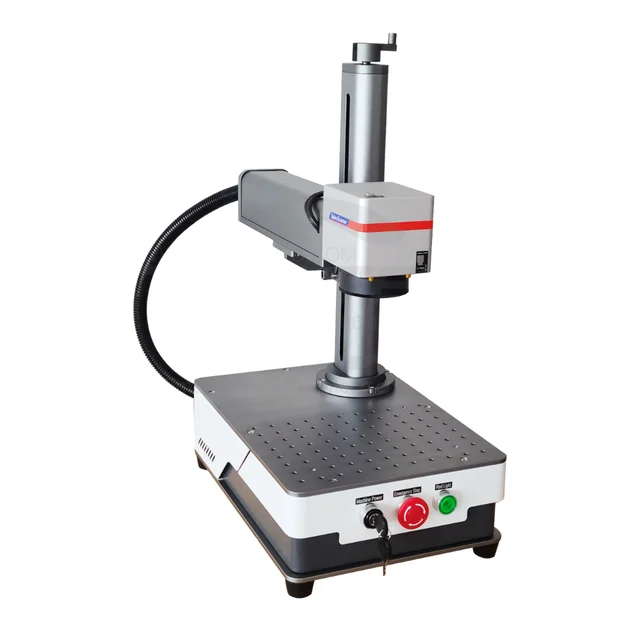Mini Fiber Laser Printer 20W/30W/50W Laser Engraving Machine Supports MAX Brand Easy to Operate with Air Cooling