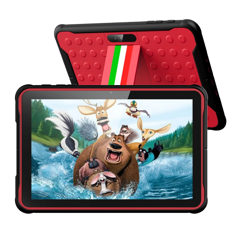Tablette Android 12 Pour Enfants, Écran Grand Ips Hd 10 Pouces, 3Go