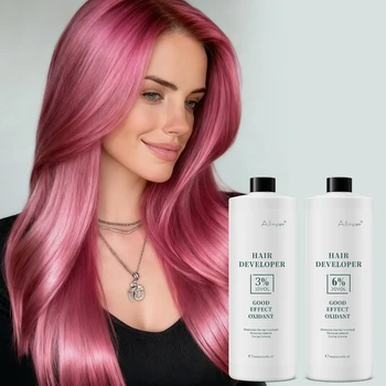 Factory OEM 1000 ml User-Friendly Professional Hair Peroxide with Creamy Obvious Pigmentation & Easy Usage Hair Color Developer