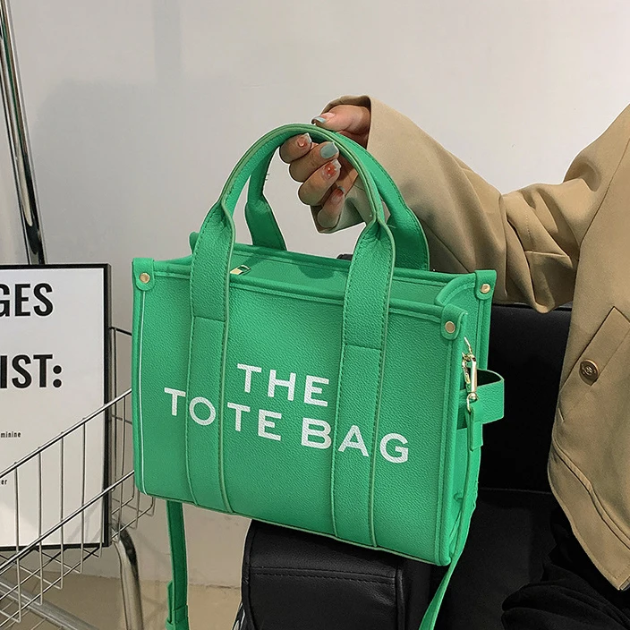 2023 Purses And Handbags Pu Leather The Tote Bags Women Ladies Shoulder