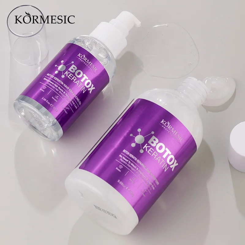 KORMESIC Private Label Customize Natural Nourishing Keratin Leave-In Hair Conditioner Moisturizing Conditioner for All Hair