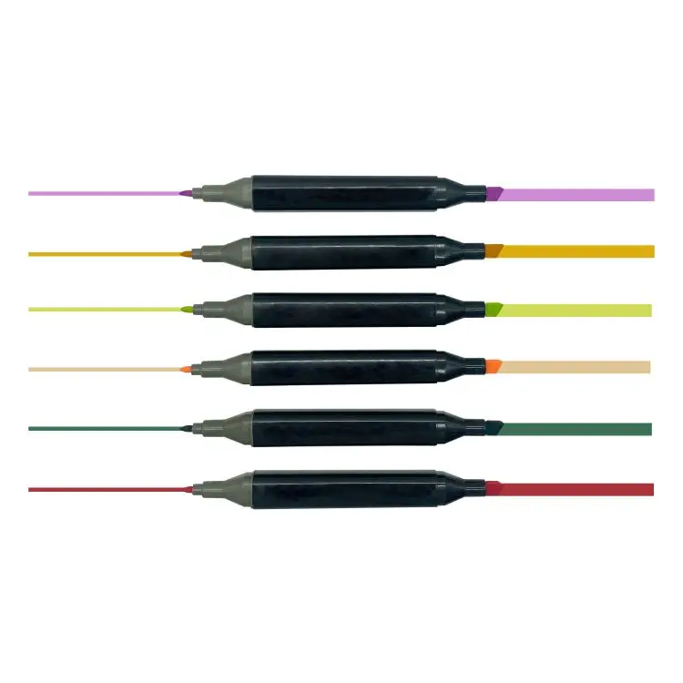 Factory Cheapest Dual Tip Alcohol Based Ink Markers Pen Set for Artist Sketching 12 24 36 48 60 80 100 120 168 202 262 Colors