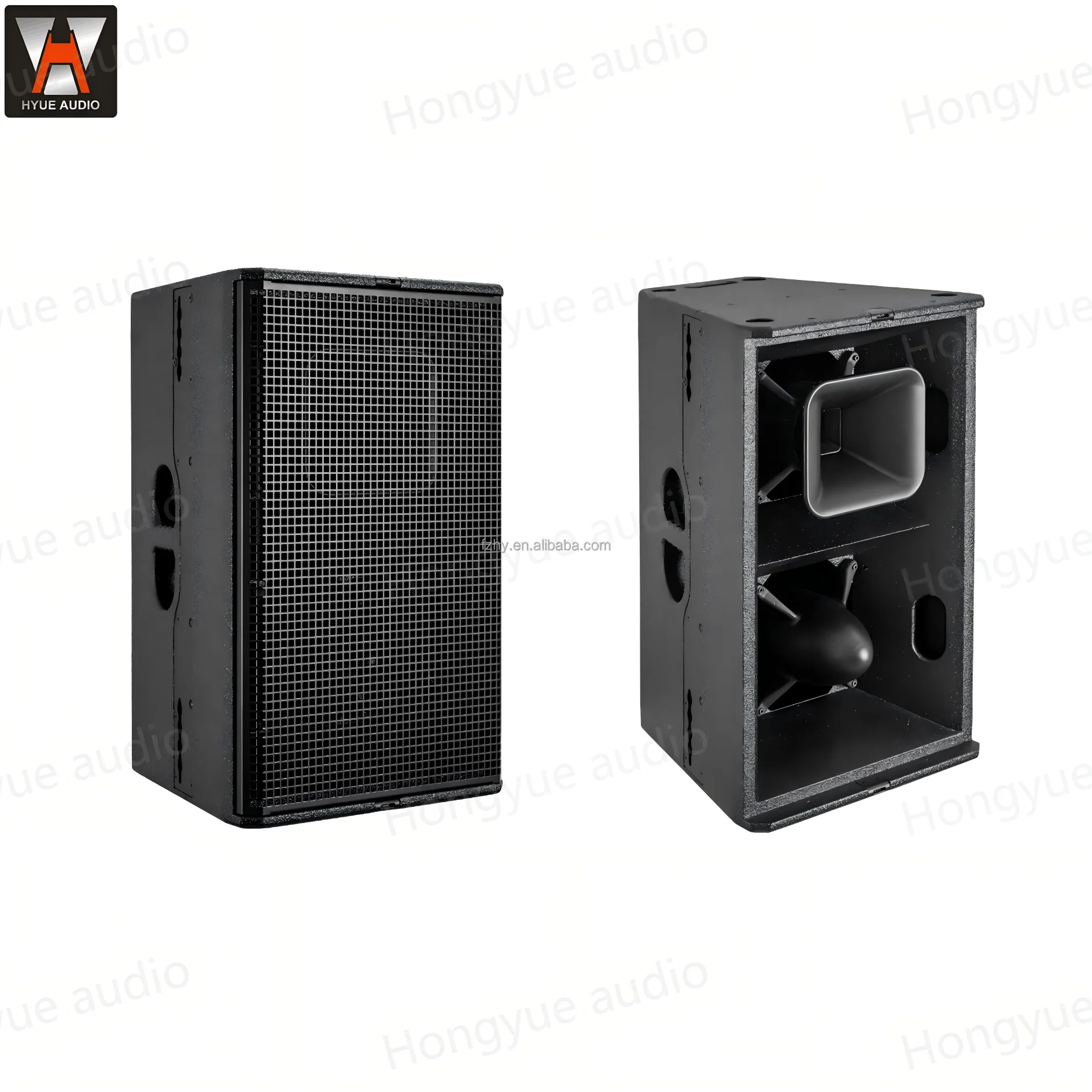 Black Color Professional Sound System Speaker Professional Speaker Box ...