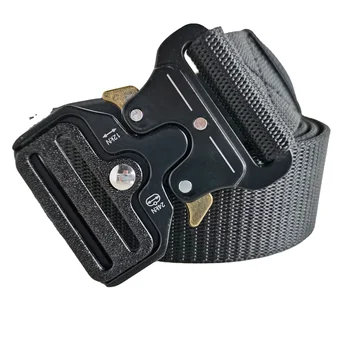 Heavy Duty Customized 8251 Tactical Fashion Edc Adjustable Quick Release Metal Buckle Waist Military Nylon Tactical Belts