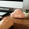 Cloud Clock - Pink