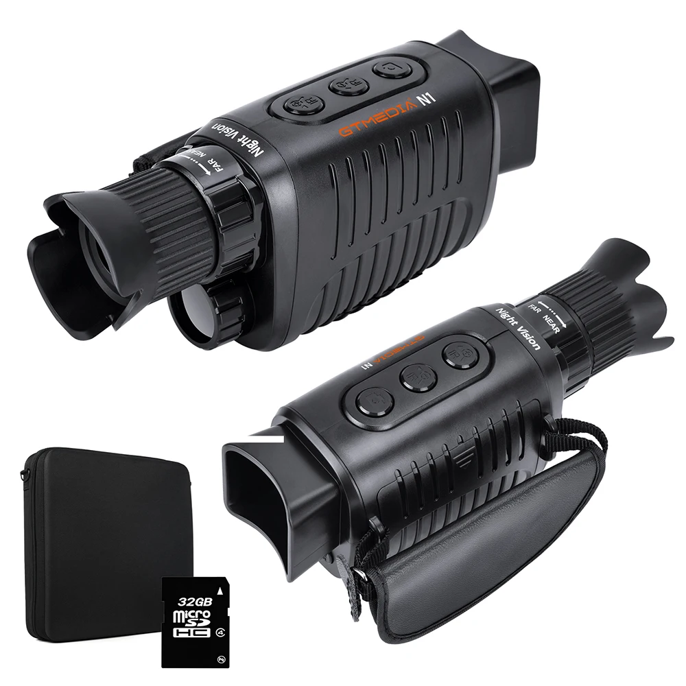 GTMEDIA N1 Digital Night Vision Monocular Handheld Outdoor Infrared Night Vision Camera for Day and Night Hunting