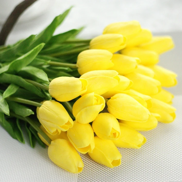 Фото тюльпаны желтые букет фото