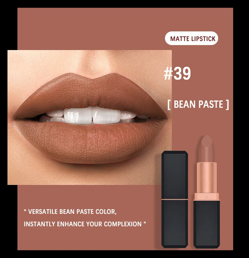 Wholesale Make Your Own Lipstick Custom Logo Tubes Natural Color Long