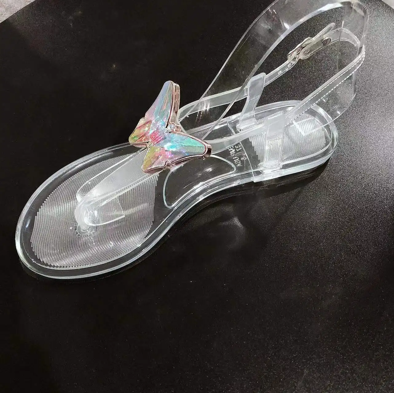 Printed Shiny-Jelly Fisherman Sandals for Girls | Old Navy