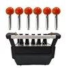 6 joysticks Silver-black