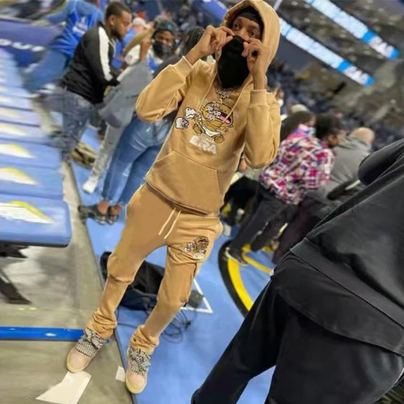 High Quality Sweatsuits Men Track Suits Two Piece Tracksuits Outfits 2