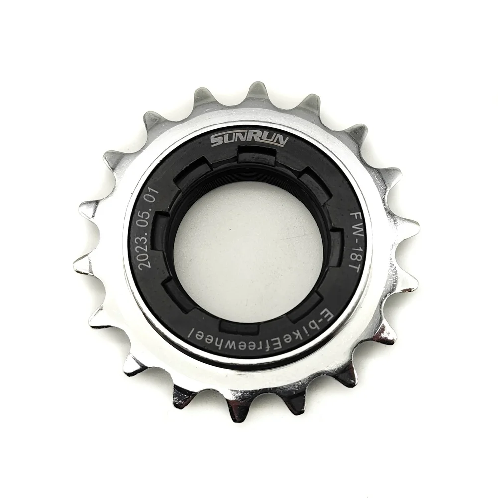 18T Single Speed Freewheel SUNRUN FW-18T CP Color MTB Kids Bike City Bike E Bike Freewheel