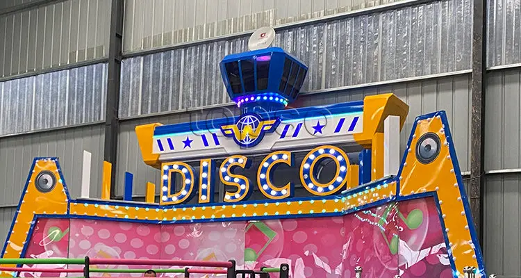 Tops Crazy Attraction Amusements Park Rides - Disco Tagada