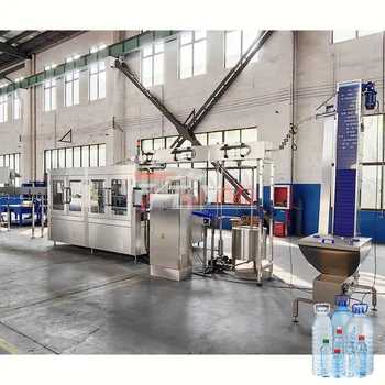 15000BPH 500ml automatic 3 in 1  rinsing filling capping monoblock water bottling machine water filling machine