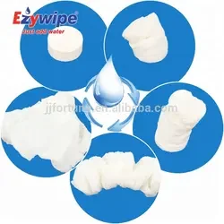 Coin Tissue China 2 Holes Compressed Towels Trays With Resin Material Black Color Durable Magic Towels Tray