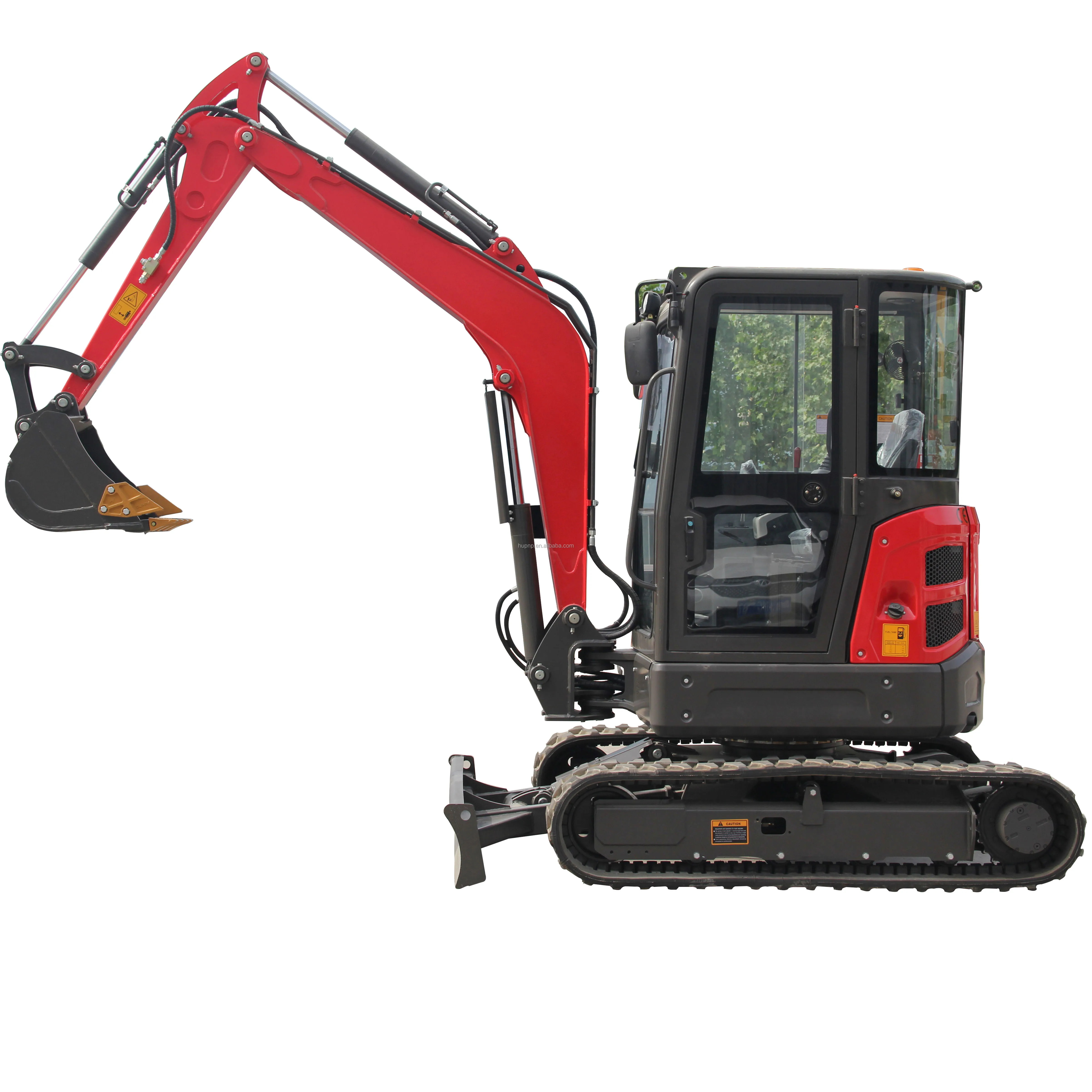 Epa 4 Crawler Walking Type Digger With Wood Grapple Mini Excavator 3.5 ...