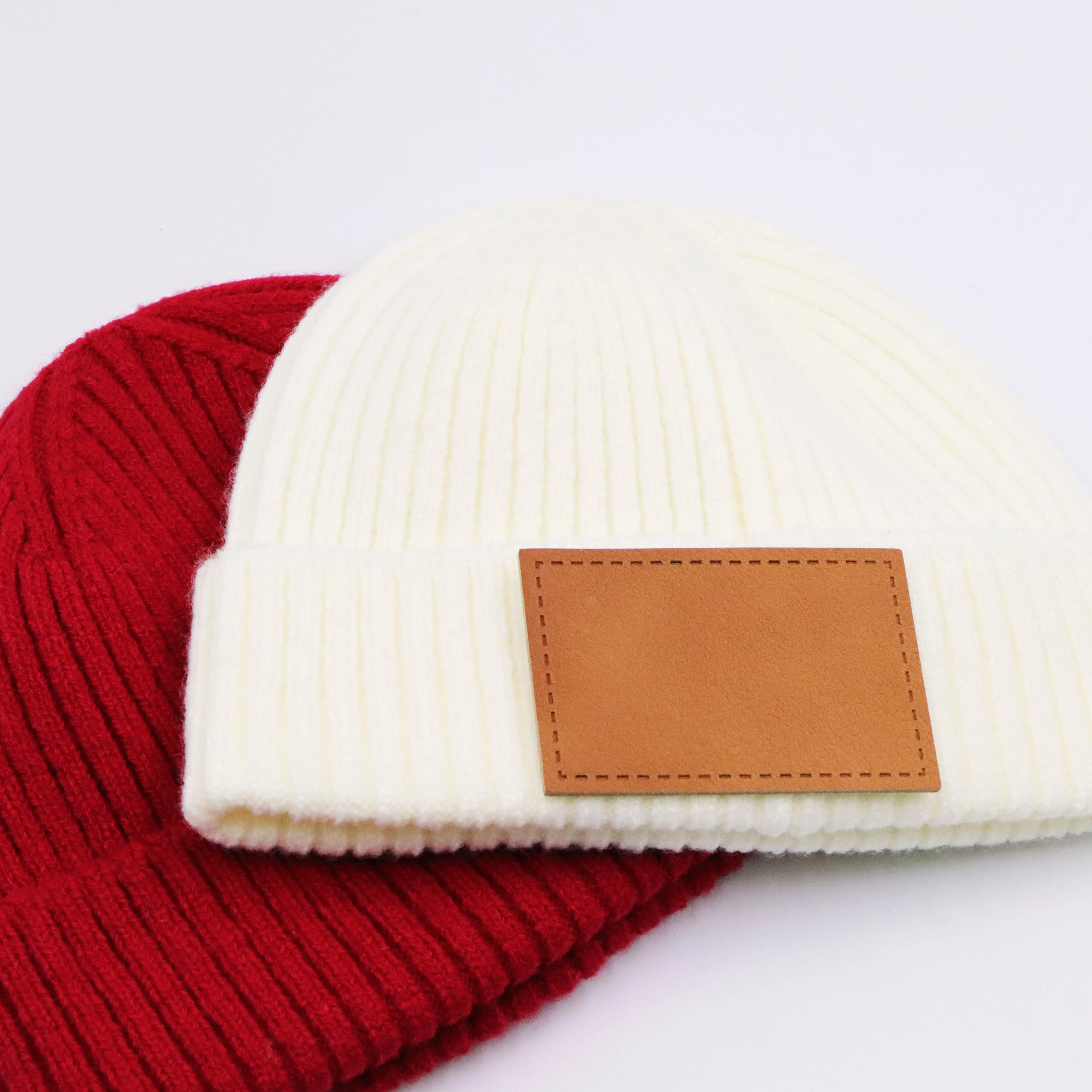 Индивидуальные самоклеющиеся Накладные на заказ железные коже патчи пустые для шляпы джинсы 2x3 размер натуральная кожа этикетка