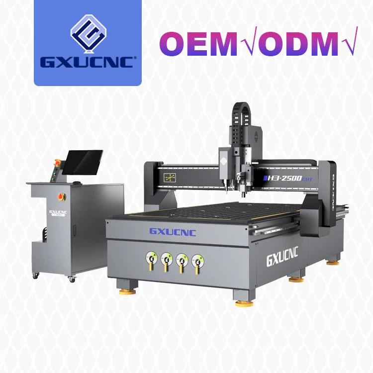 China Nesting Cnc Router Engraving Machine  H3 2500 Cut for Wood