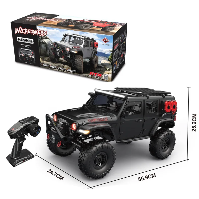 HB R1011-R1016 1:10 RTR RC Metal Off-Road Rock Climbing Truck with