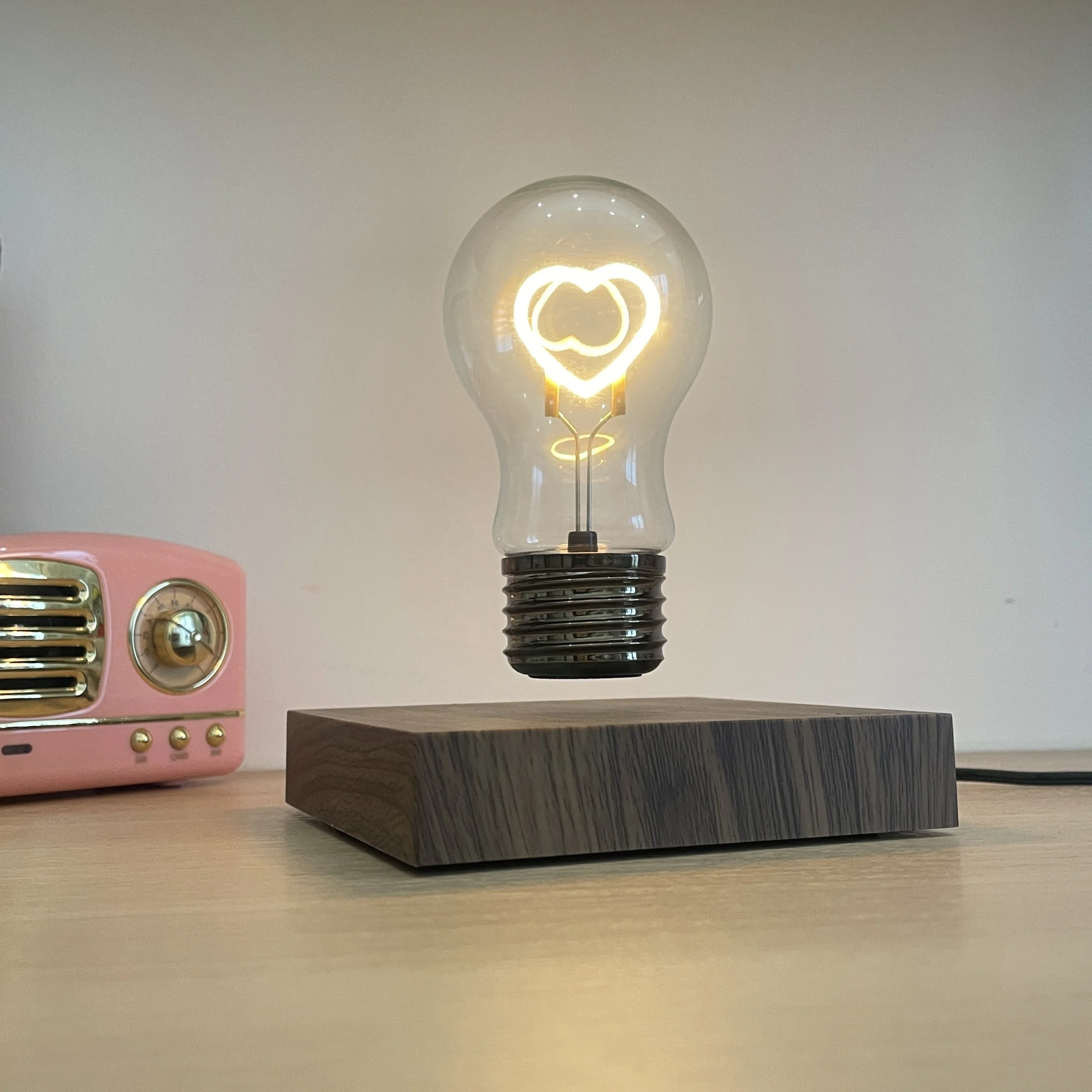 Magnetic Levitation Light Bulbs