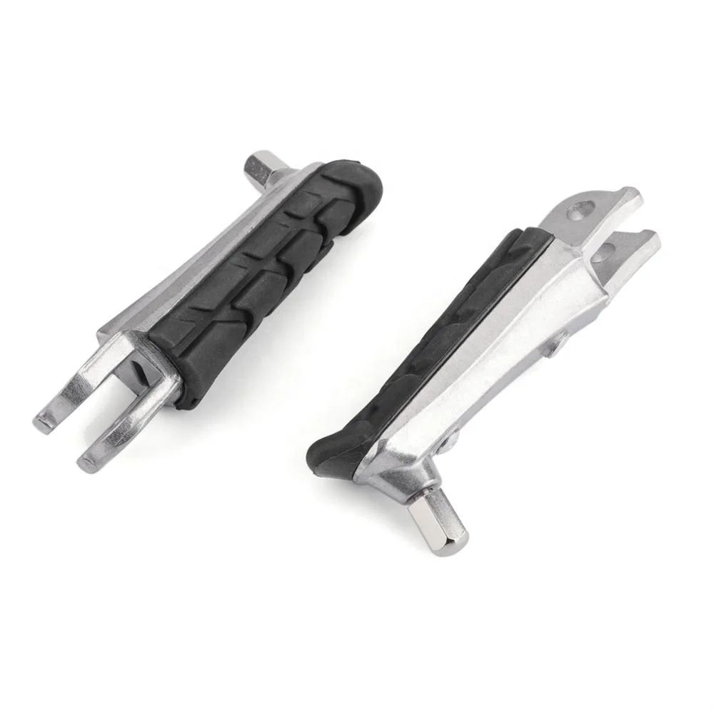 Pedane Regolabili Moto XUXRHMEAN Pedane Moto Per Yamaha Honda - Poggiapiedi Anteriori In Acciaio Per Hornet CB600F CB250 CBR600 Pedane Moto Yamaha Hornet