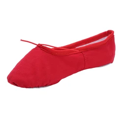 Factory Wholesale Chidren Dance Shoes Ballet Shoes Red Dance Shoes