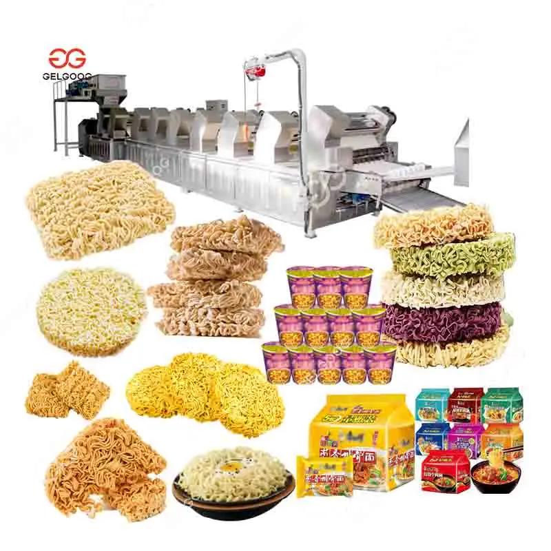 Manufacturing Automatic Instant Noodle Plant Instant Cup Noodle Machine Fried Instant Noodle Production Line