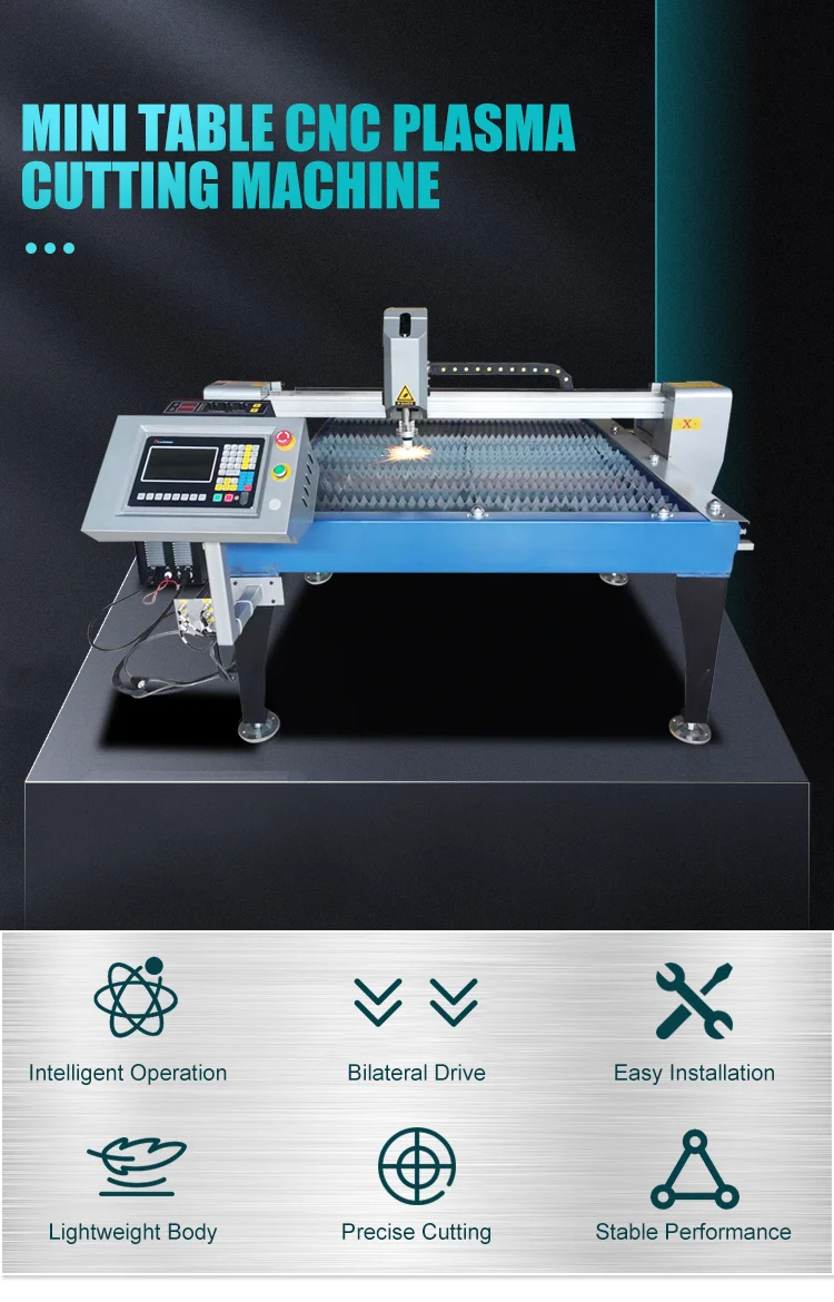 Cnc Plasma Cutting Machine Small Mini Portable Table Plasma Cutter