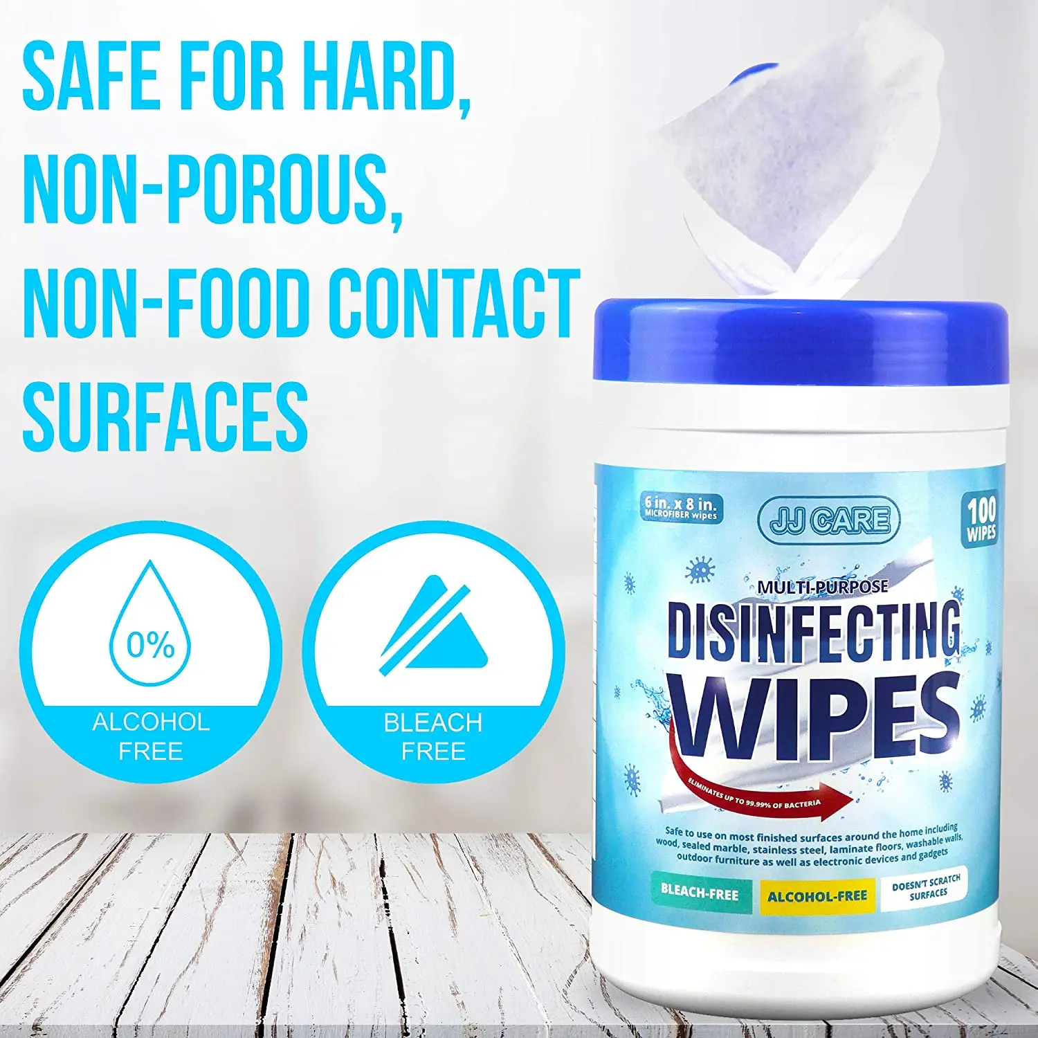 Antibacterial Surface Wipes Sanitizing Hand Wipes Alcohol Wipes