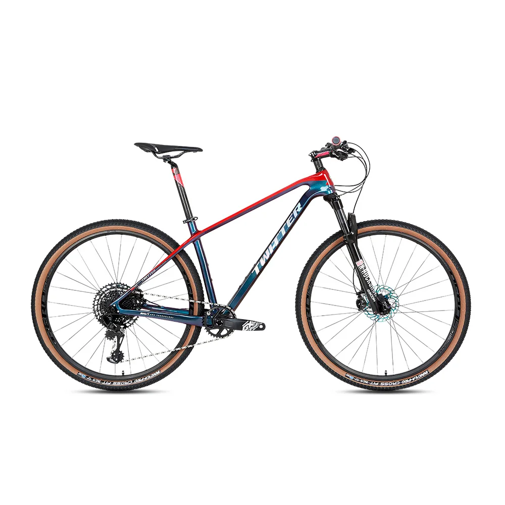 Bicicleta de Montanha Twitter Mtb em Fibra de Carbono Max GX 12S