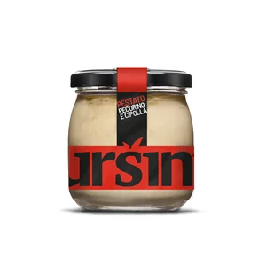 Italian Pesto SPREAD with PECORINO CHEESE and RED ONION for Red Wine, Finger Food and Canape