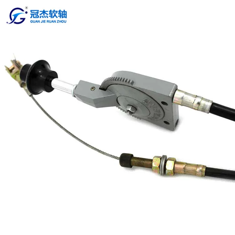 GJ1103A Hand Throttle Control Lever and Accelerator Cable for Fuel tank Car Construction Machines