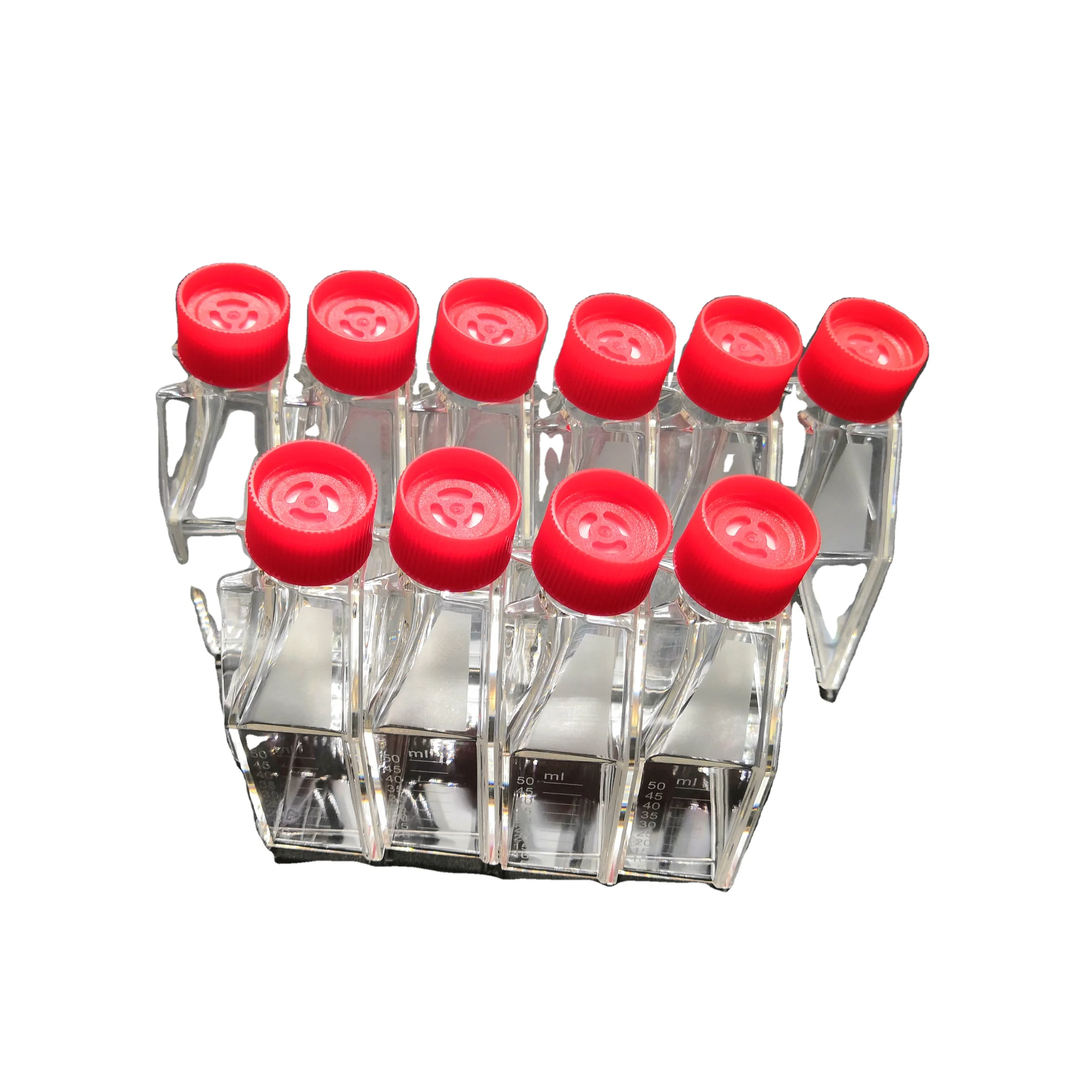 Disposable Sterile Laboratory Use Cell Tissue Culture Flask Surface Tc