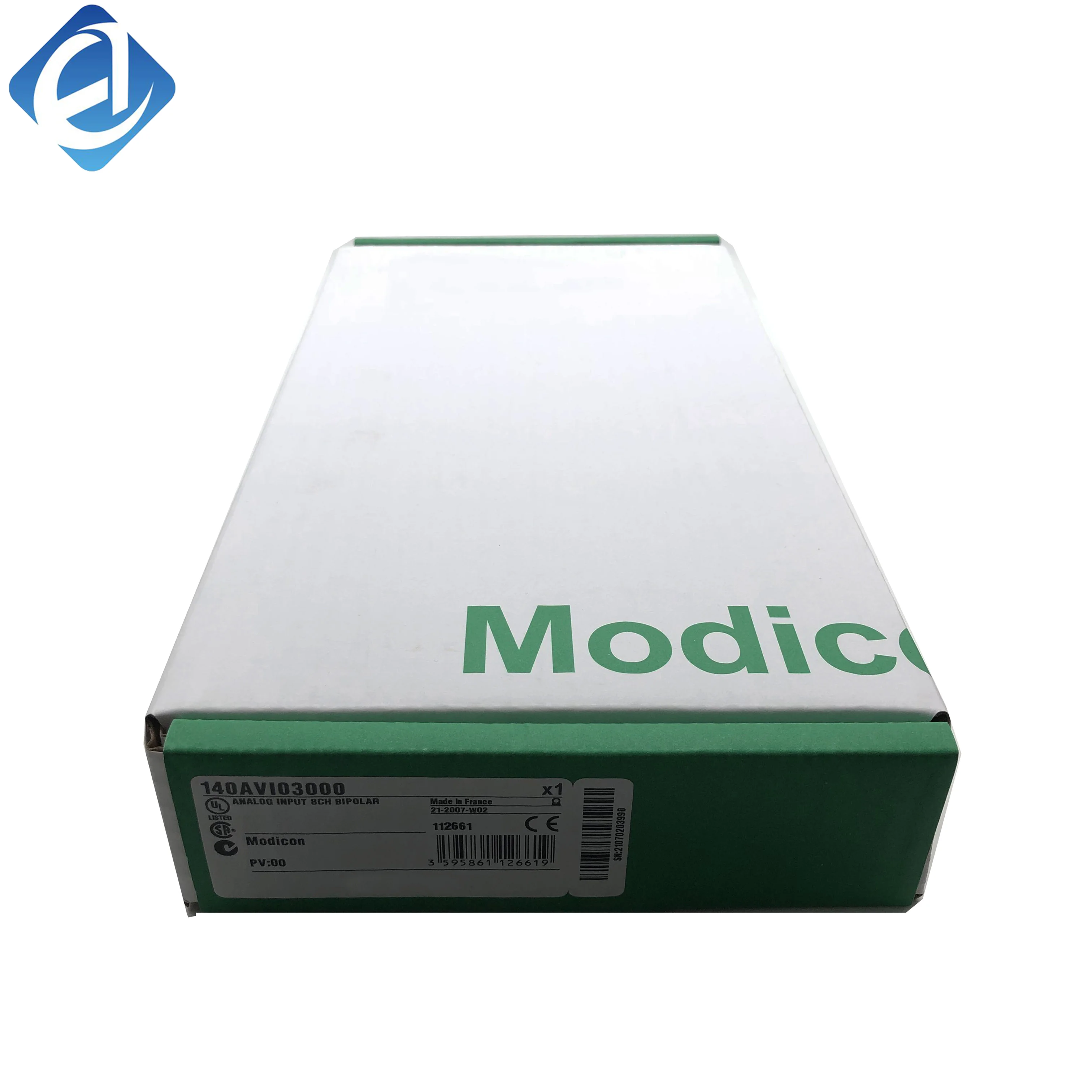 Nouveau module d'entrée analogique 140AVI03000 d'origine, en stock dans l'entrepôt.