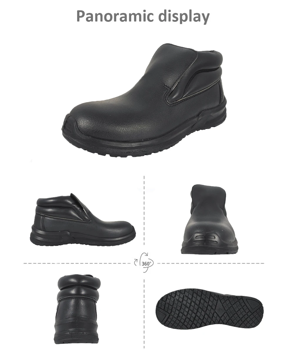 Manufacturer Factory Wholesale Custom Black Comfortable Chef Nurse Shoes Work Lightweight factory