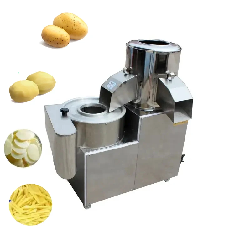 Competitive Price Small Potato Peeler and Slicer Machine for Sale